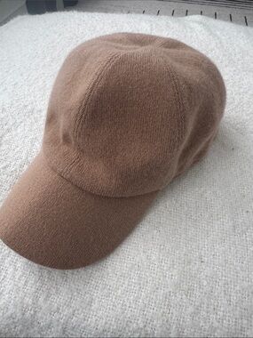 Quince cashmere Tan Baseball Cap